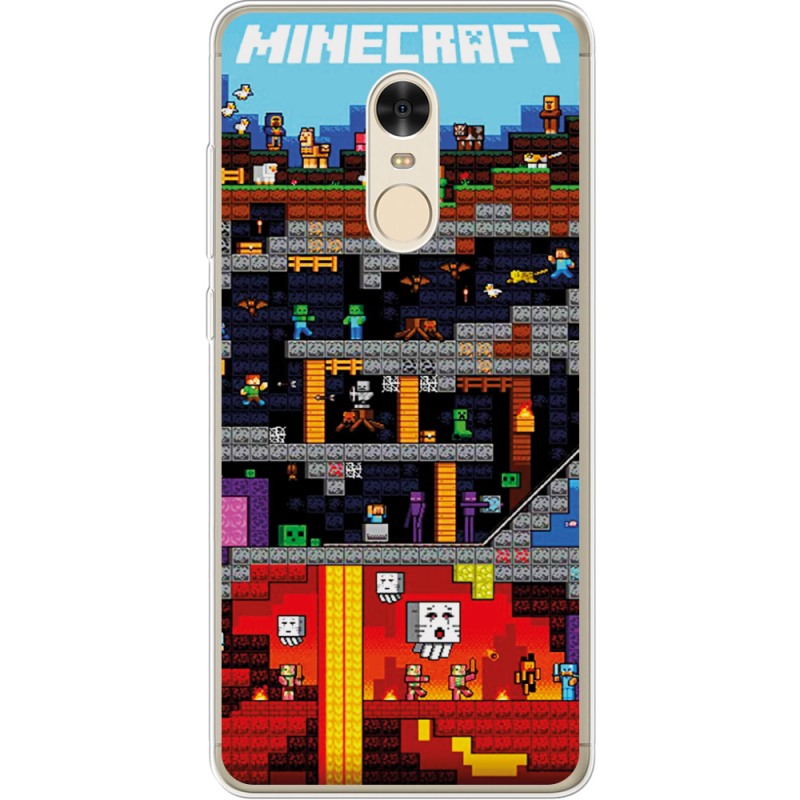 Чехол Uprint Xiaomi Redmi Note 4x Minecraft Lode Runner