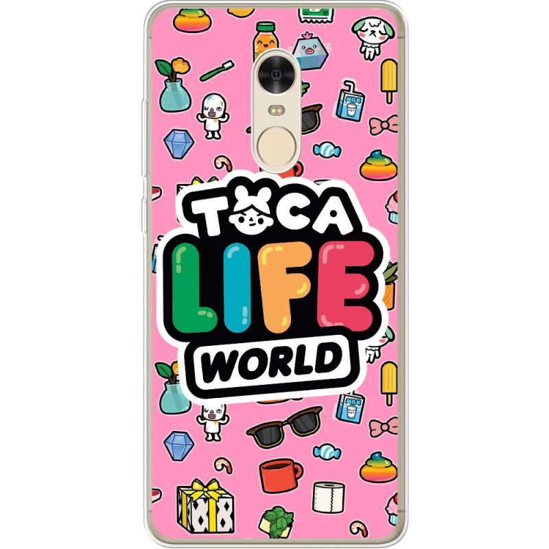 Чехол Uprint Xiaomi Redmi Note 4x Toca Boca Life World