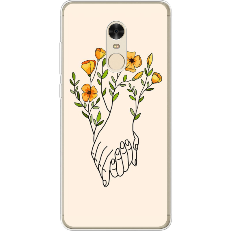 Чехол Uprint Xiaomi Redmi Note 4x Flower Hands