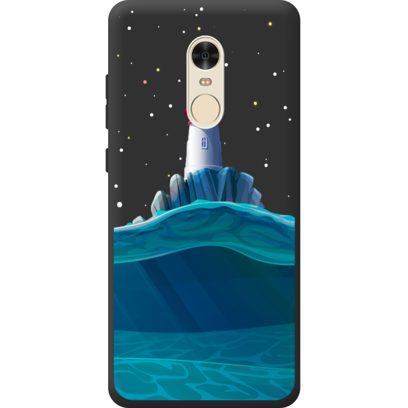 Черный чехол BoxFace Xiaomi Redmi Note 4x Lighthouse