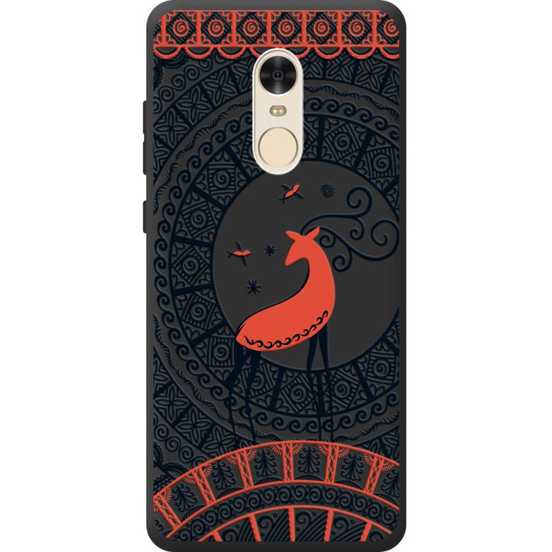 Черный чехол BoxFace Xiaomi Redmi Note 4x Ornament