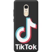 Черный чехол BoxFace Xiaomi Redmi Note 4x Tik Tok