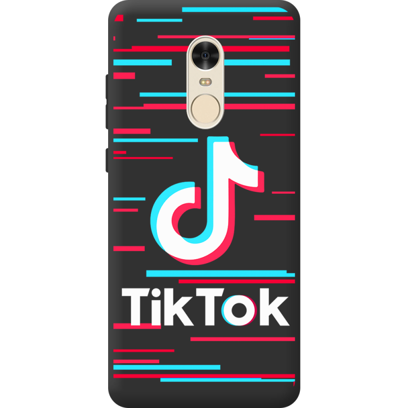 Черный чехол BoxFace Xiaomi Redmi Note 4x Tik Tok