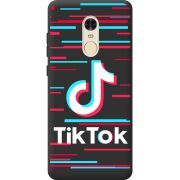 Черный чехол BoxFace Xiaomi Redmi Note 4x Tik Tok