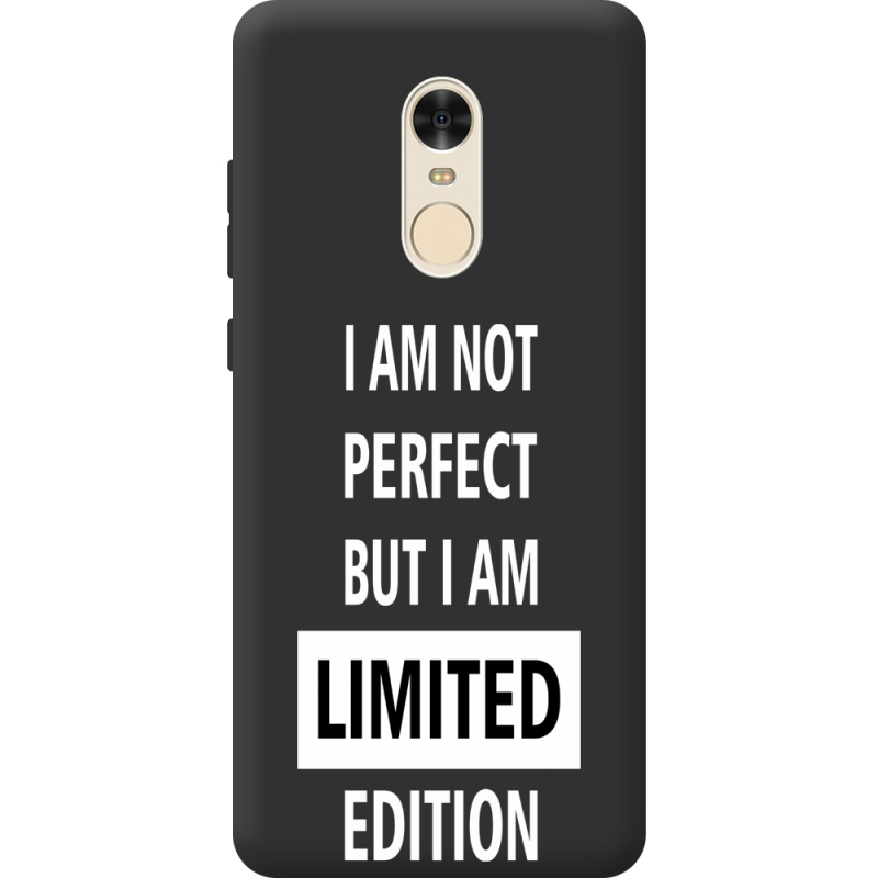 Черный чехол BoxFace Xiaomi Redmi Note 4x Limited Edition