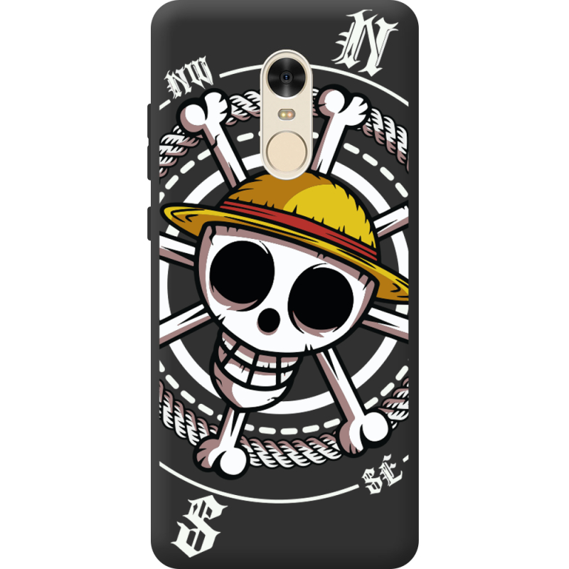 Черный чехол BoxFace Xiaomi Redmi Note 4x One Piece Компас