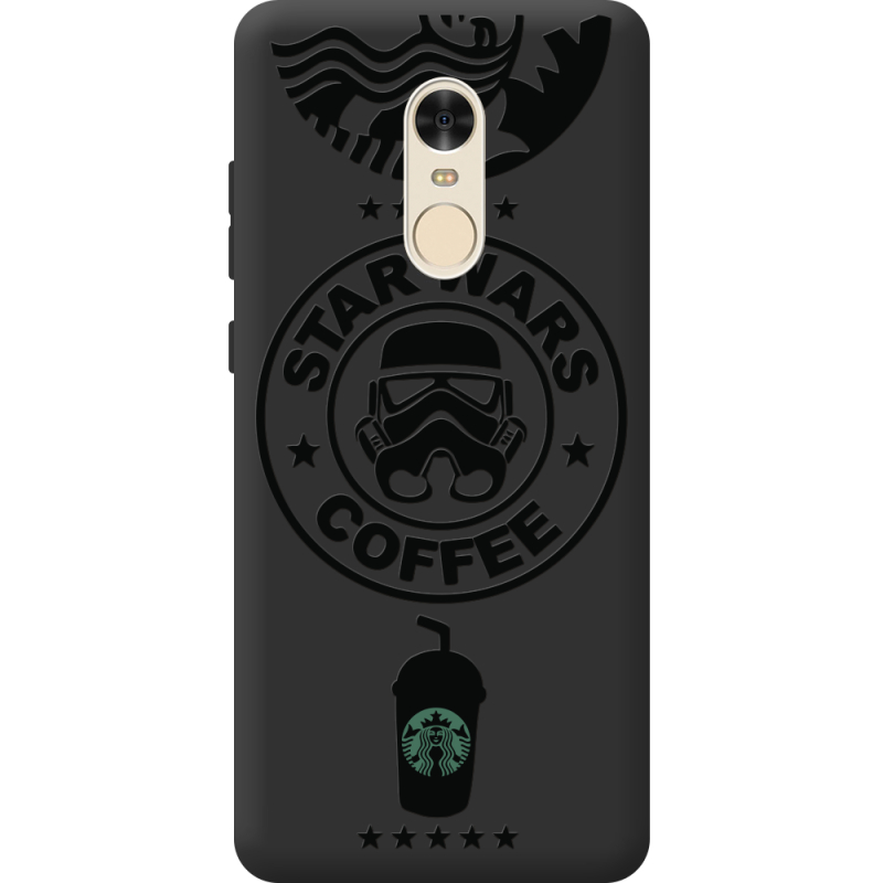 Черный чехол BoxFace Xiaomi Redmi Note 4 Dark Coffee