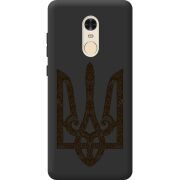 Черный чехол BoxFace Xiaomi Redmi Note 4 Ukrainian Trident