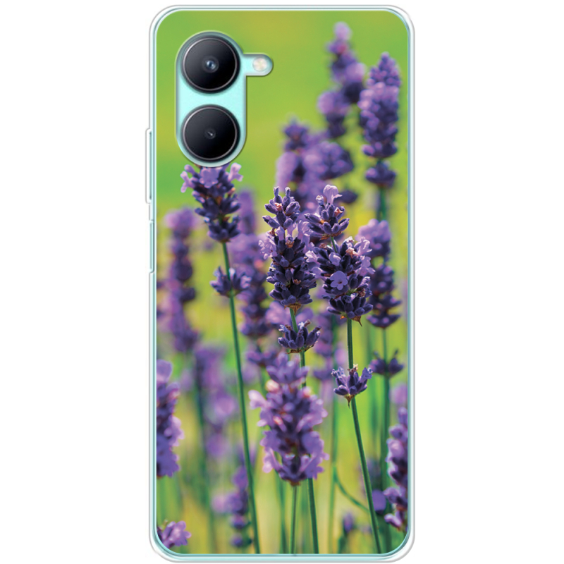 Чехол BoxFace Realme C33 Green Lavender