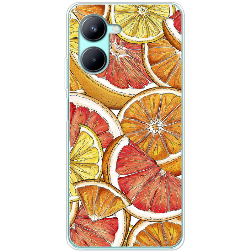 Чехол BoxFace Realme C33 Citrus Pattern