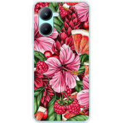 Чехол BoxFace Realme C33 Tropical Flowers