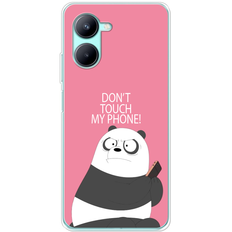 Чехол BoxFace Realme C33 Dont Touch My Phone Panda