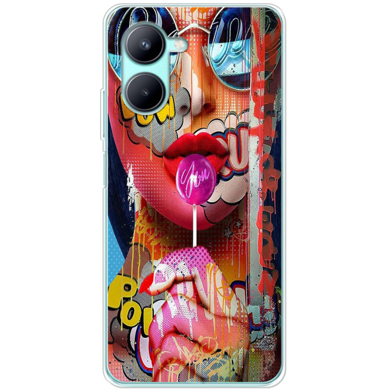 Чехол BoxFace Realme C33 Colorful Girl