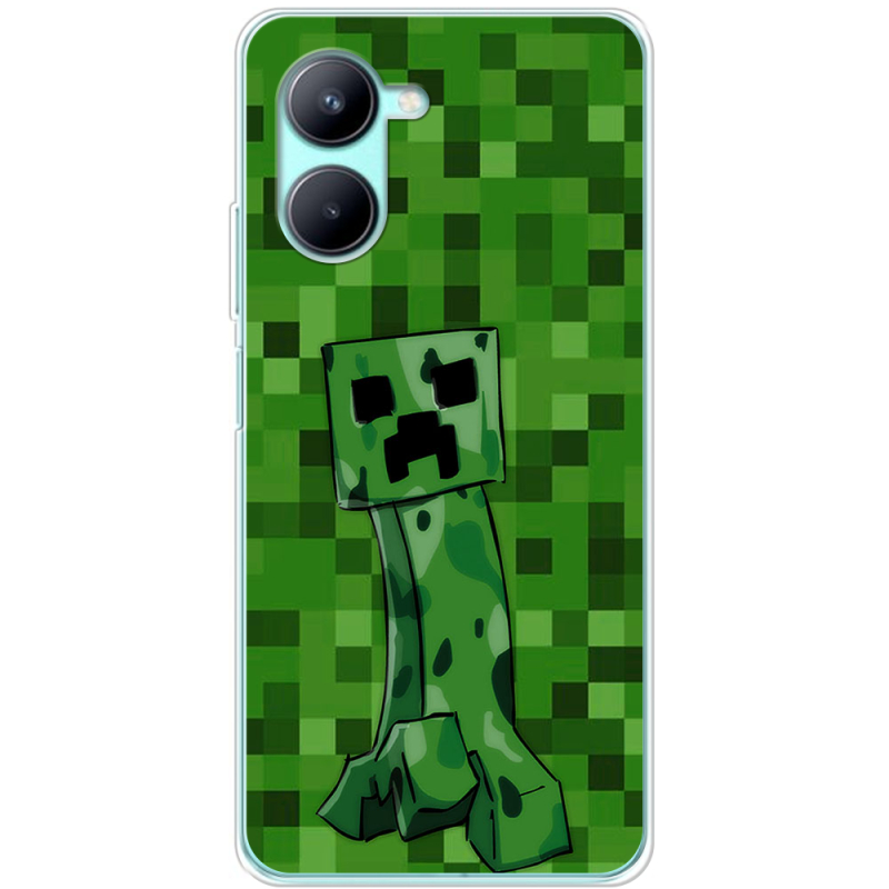 Чехол BoxFace Realme C33 Minecraft Creeper