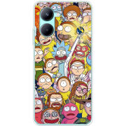 Чехол BoxFace Realme C33 Rick and Morty