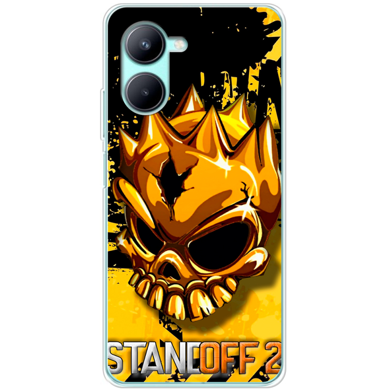 Чехол BoxFace Realme C33 StandOff 2 gold