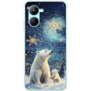Чехол BoxFace Realme C33 Північні ведмеді