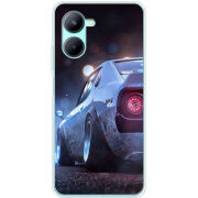 Чехол BoxFace Realme C33 Silver Car