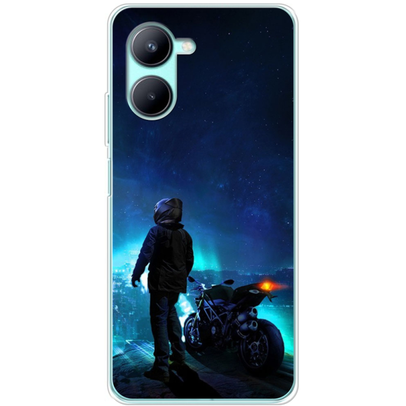 Чехол BoxFace Realme C33 Motorcyclist