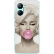 Чехол BoxFace Realme C33 Marilyn Monroe Bubble Gum