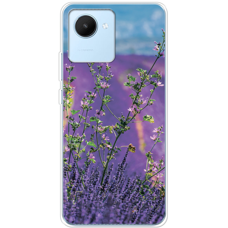 Чехол BoxFace Realme C30 Lavender Field