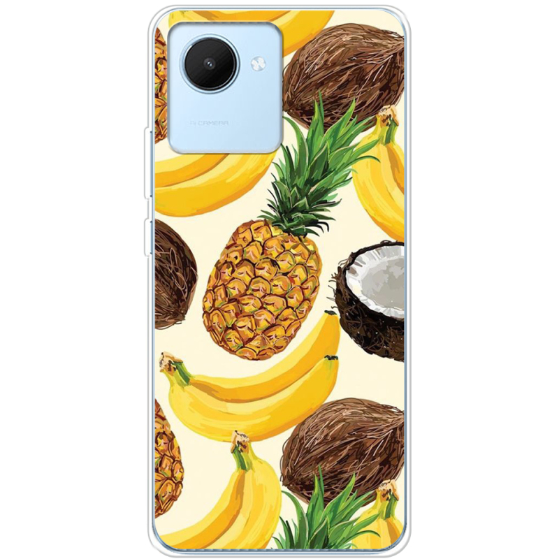 Чехол BoxFace Realme C30 Tropical Fruits