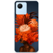 Чехол BoxFace Realme C30 Exquisite Orange Flowers