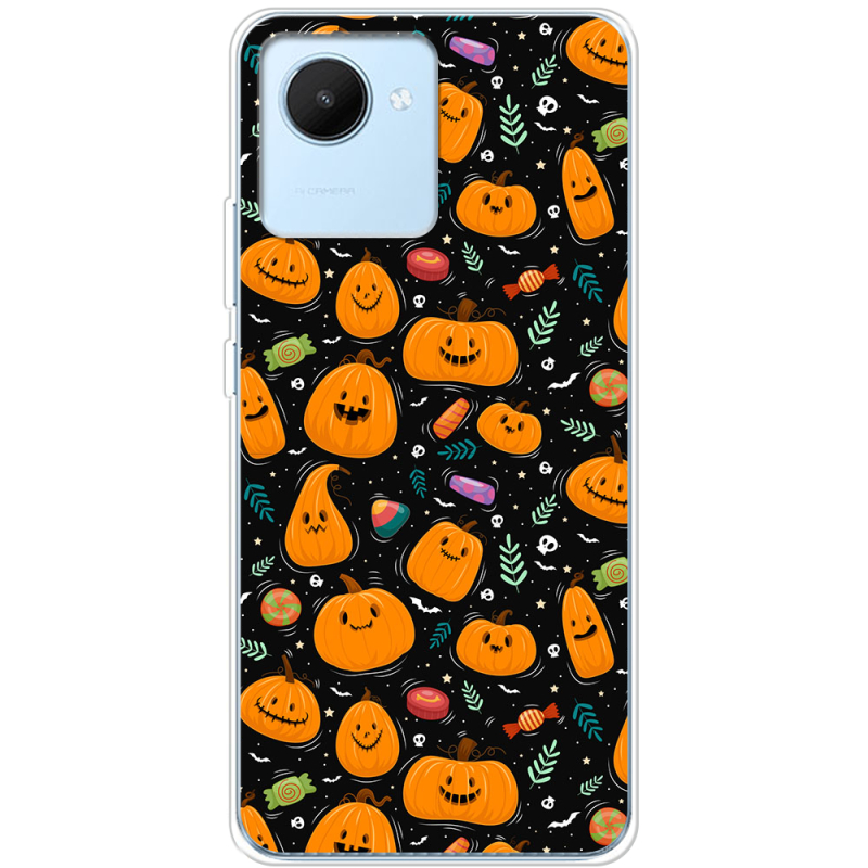 Чехол BoxFace Realme C30 Cute Halloween