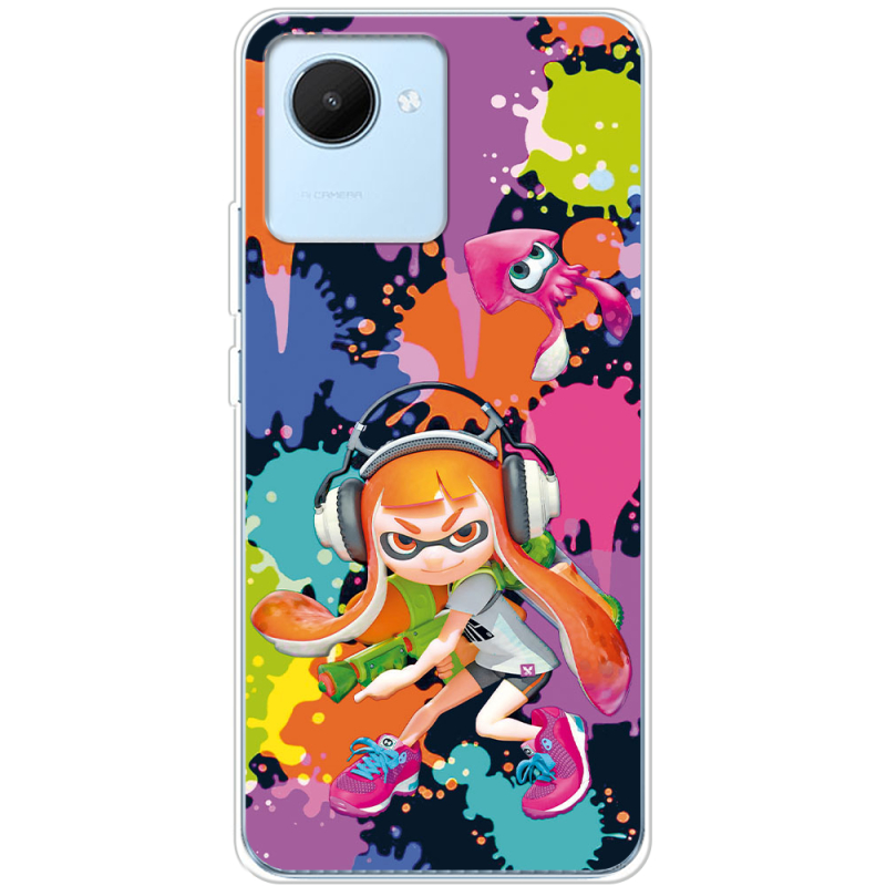 Чехол BoxFace Realme C30 Splatoon Inklings