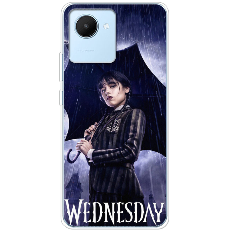 Чехол BoxFace Realme C30 Wednesday Addams