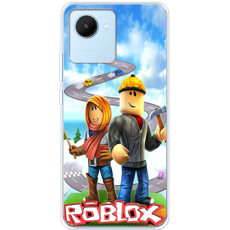 Чехол BoxFace Realme C30 Roblox Білдерман