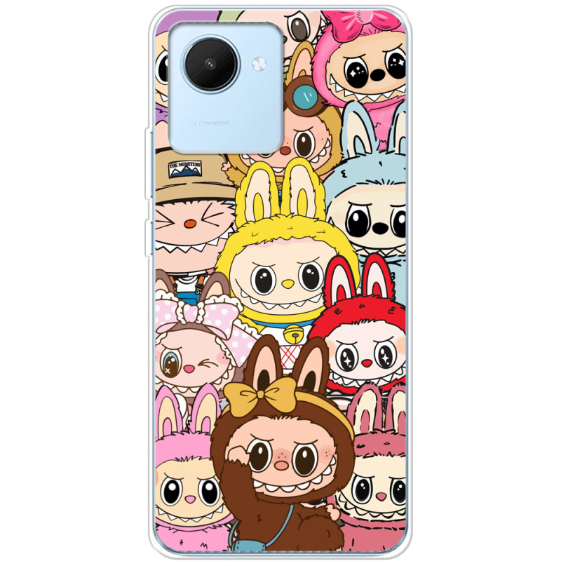 Чехол BoxFace Realme C30 Labubu