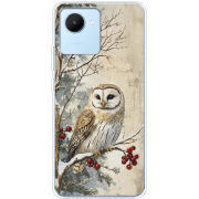 Чехол BoxFace Realme C30 Christmas Owl