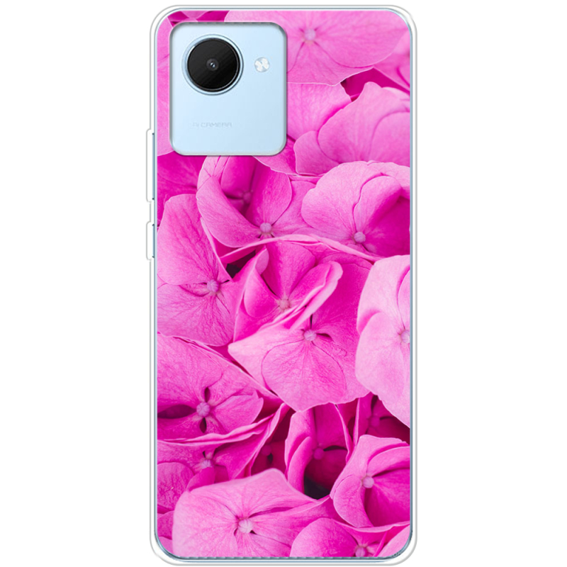 Чехол BoxFace Realme C30 Pink Flowers