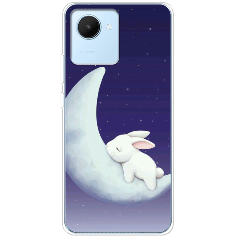 Чехол BoxFace Realme C30 Moon Bunny