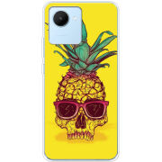 Чехол BoxFace Realme C30 Pineapple Skull