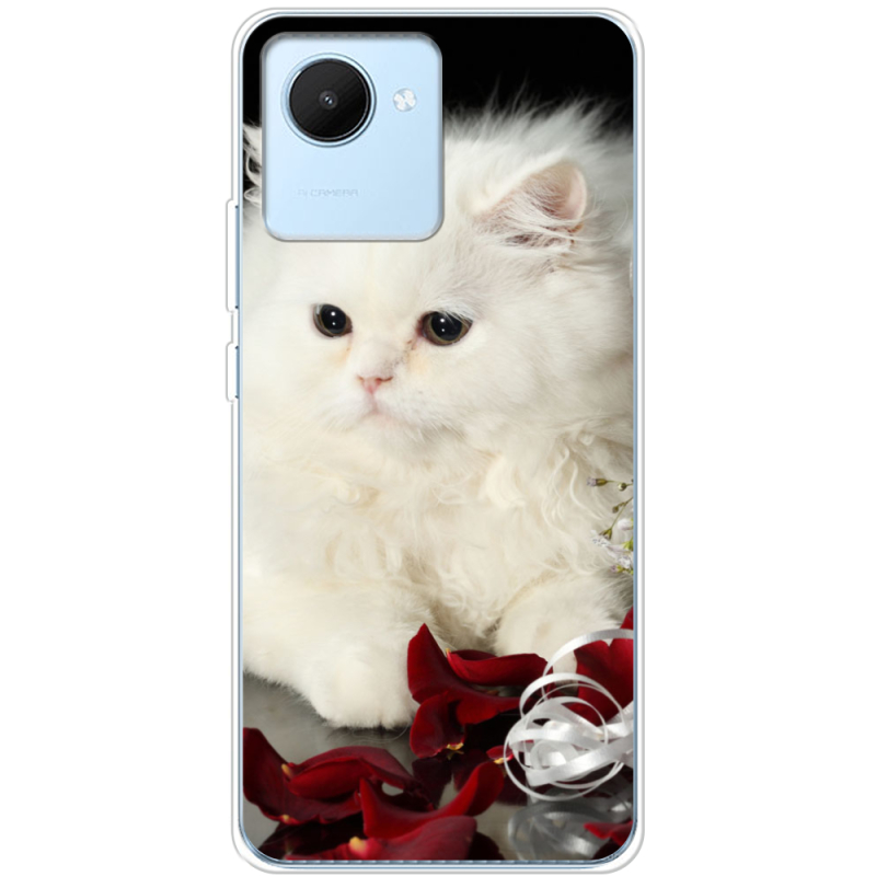 Чехол BoxFace Realme C30 Fluffy Cat