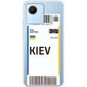 Прозрачный чехол BoxFace Realme C30 Ticket Kiev