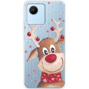 Прозрачный чехол BoxFace Realme C30 Winter Deer