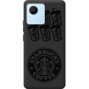 Черный чехол BoxFace Realme C30 Black Coffee