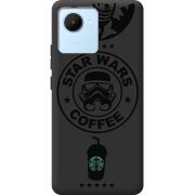 Черный чехол BoxFace Realme C30 Dark Coffee