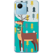 Чехол BoxFace Realme C30s Foresty Deer