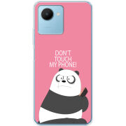 Чехол BoxFace Realme C30s Dont Touch My Phone Panda