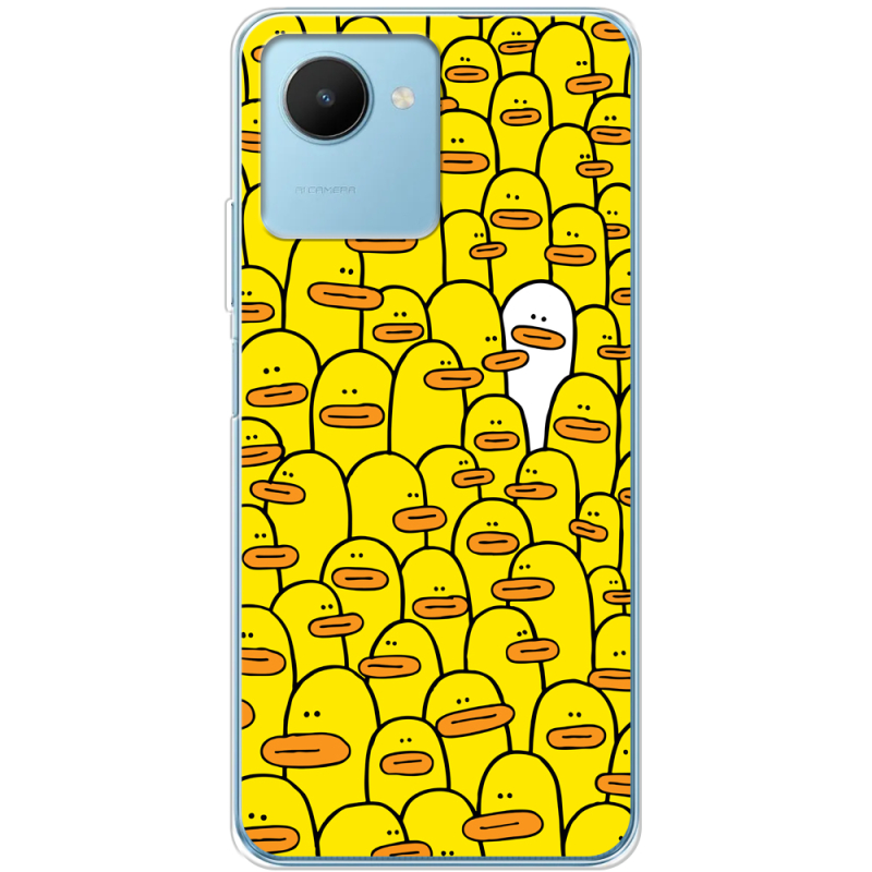 Чехол BoxFace Realme C30s Yellow Ducklings