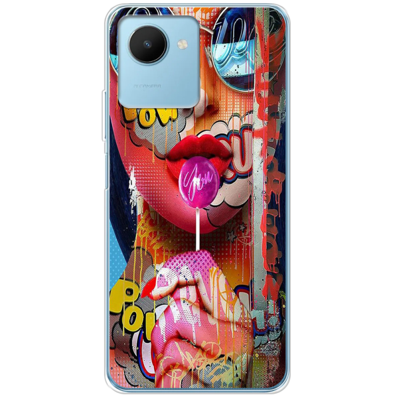 Чехол BoxFace Realme C30s Colorful Girl