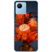 Чехол BoxFace Realme C30s Exquisite Orange Flowers