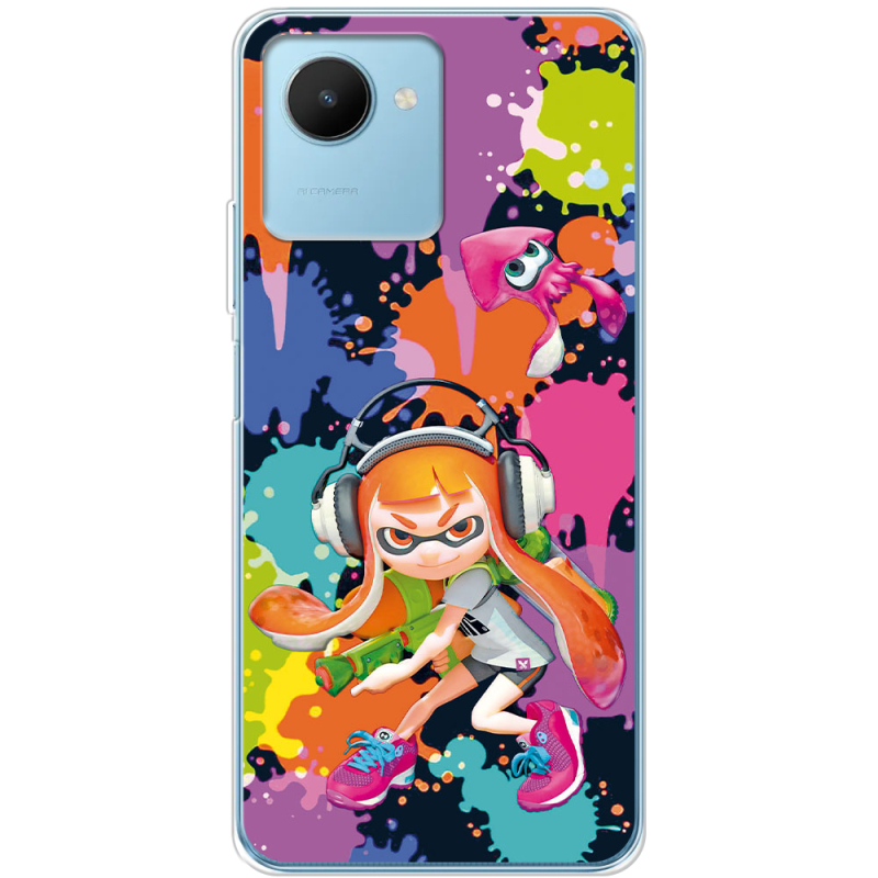 Чехол BoxFace Realme C30s Splatoon Inklings