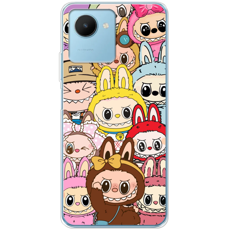 Чехол BoxFace Realme C30s Labubu