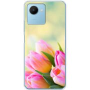 Чехол BoxFace Realme C30s Bouquet of Tulips