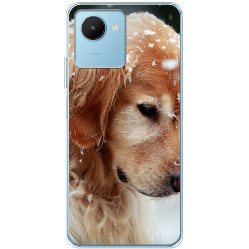 Чехол BoxFace Realme C30s Golden Retriever